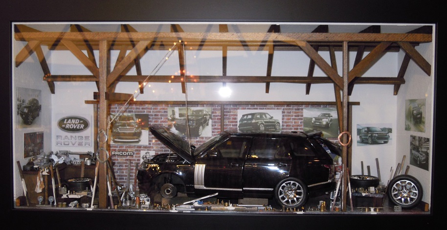 Car Display Box – Range Rover