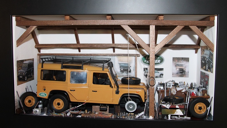 Car Display Box – Land Rover D110