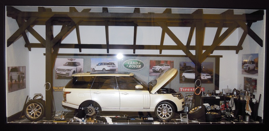 Car Display Box – Range Rover