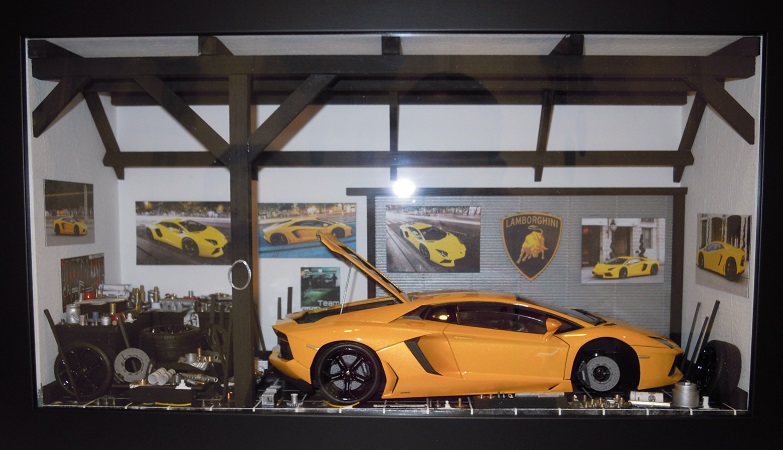 Car Display Box – Lamborghini Aventador