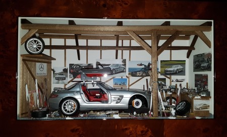 Car Display Box – Mercedes SLS