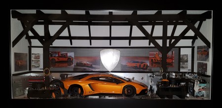 Car Display Box – Lamborghini Aventador SV