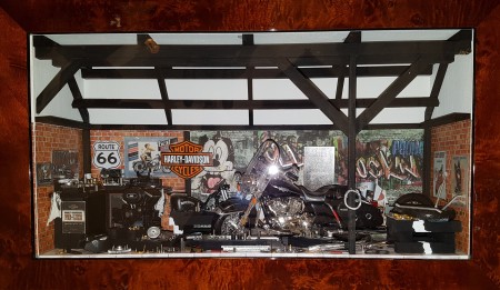 Car Display Box – Harley Davidson Road King