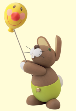 Bunny With Face Balloon – Large