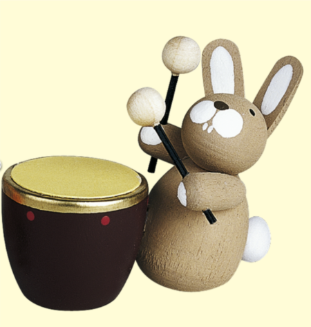 Bunny With Drum