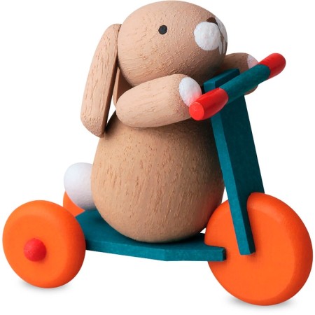 Bunny On Scooter