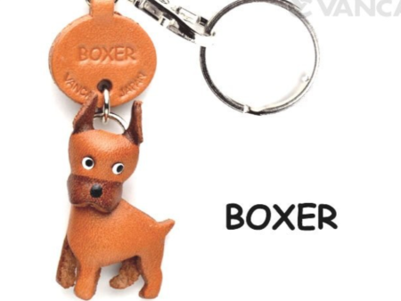 Leather Key Chain – Boxer