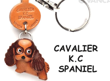 Leather Key Chain – Cavalier K.C. Spaniel