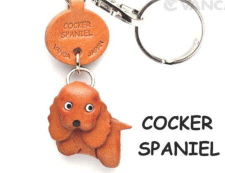 Leather Key Chain – Cocker Spaniel