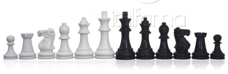Chess Pieces – Lacquered Wood
