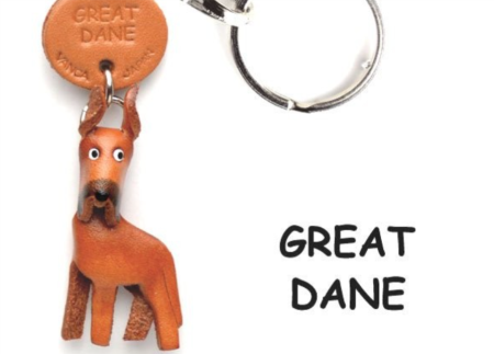 Leather Key Chain – Great Dane