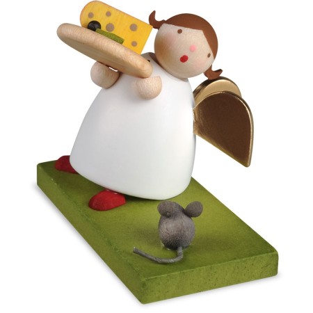 Angel With Cheese Plate