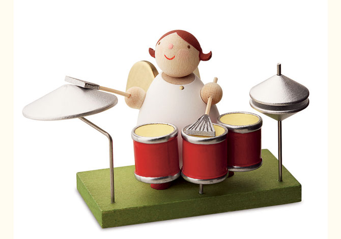 Angel With Drum Kit