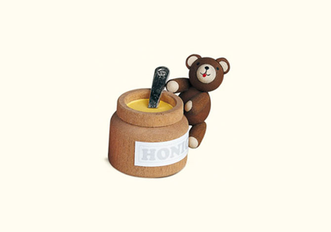 Teddy With Honey Pot