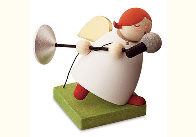 Angel With Microphone