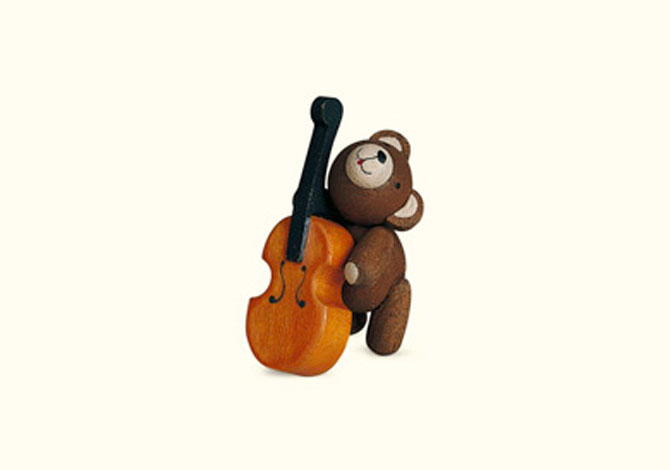 Teddy With Cello