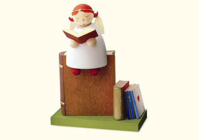 Angel Reading Book