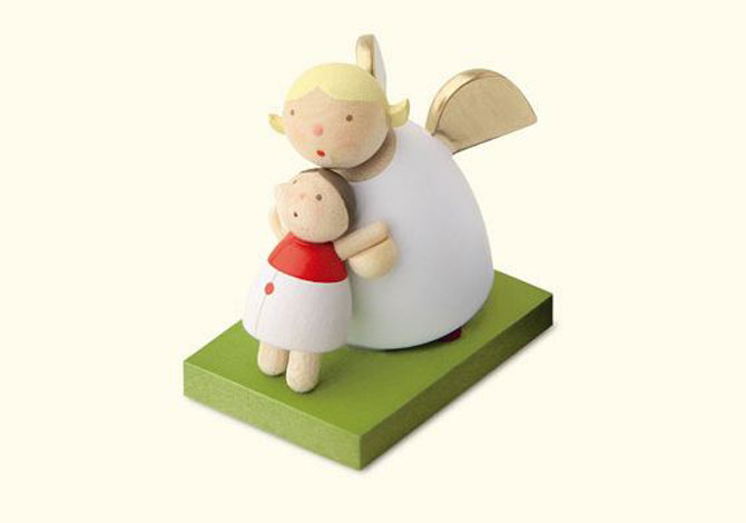 Angel With Little Doll