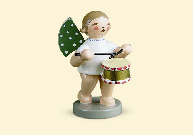 Angel With Drum