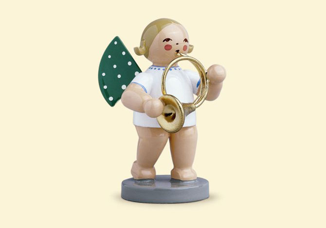 Angel With Orchestra Horn