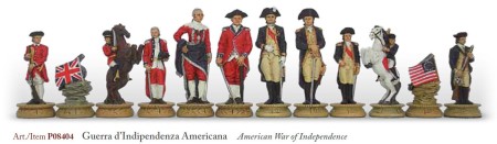Chess Pieces – American Revolution