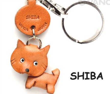 Leather Key Chain – Shiba