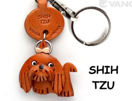 Leather Key Chain – Shih Tzu