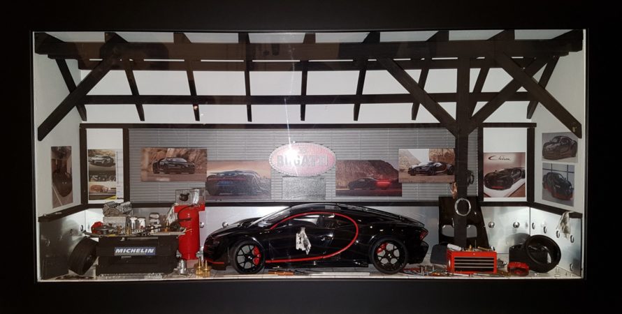 Car Display Box – Bugatti Chiron