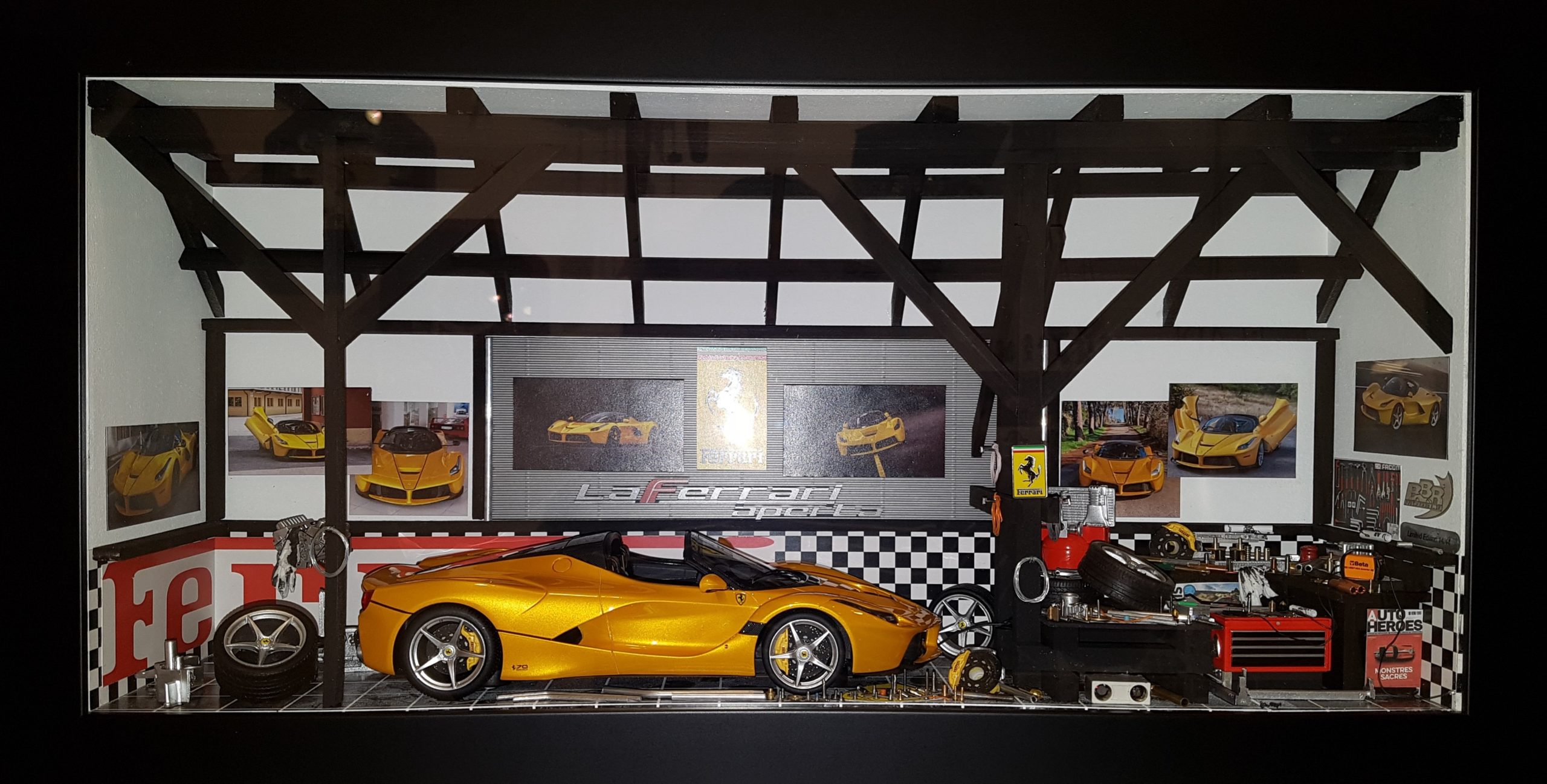 Car Display Box – Ferrari Laferrari Aperta