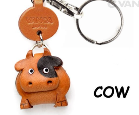 Leather Key Chain – Cow