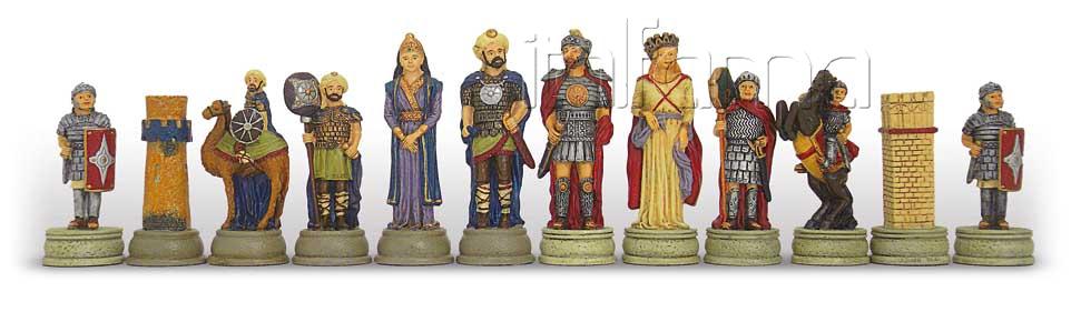 Chess Pieces – Roman Vs Arabs