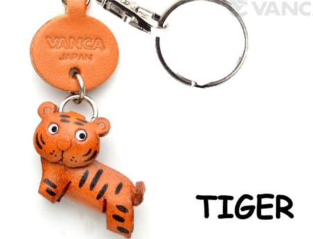 Leather Key Chain – Tiger