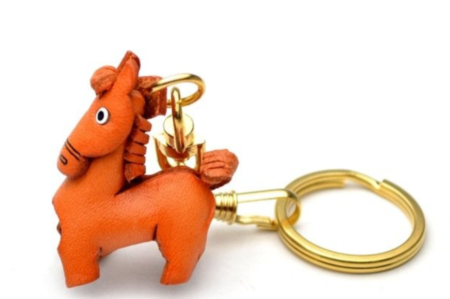 Leather Key Chain – Horse