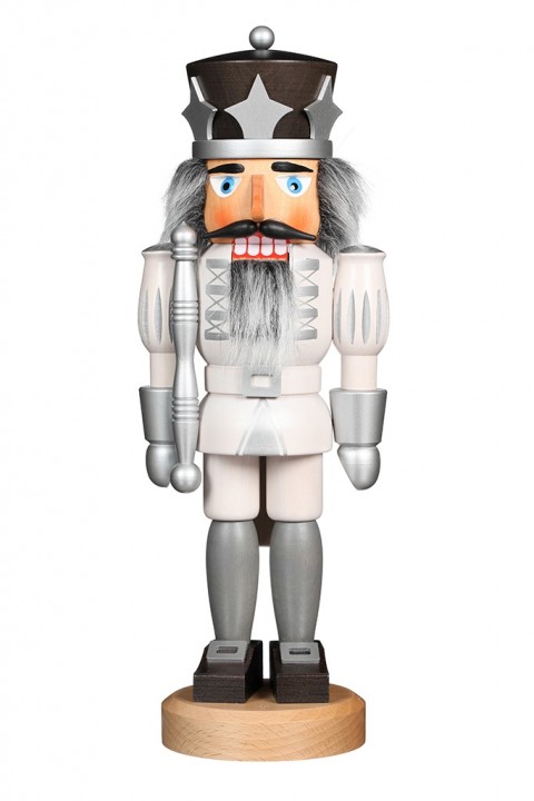 Nutcracker – Prince White/Sliver Glazed
