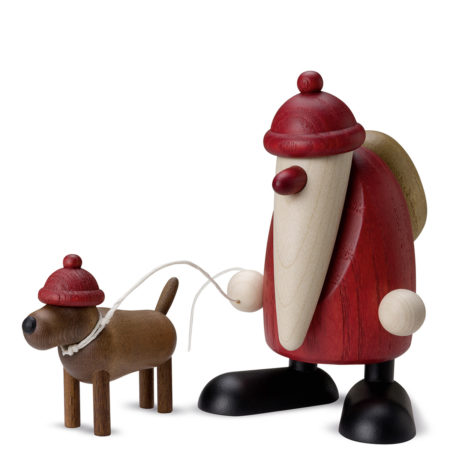 Santa With Dog