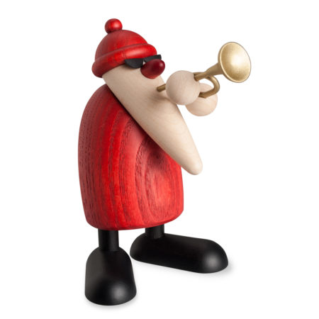 Santa Playing The Trumpet