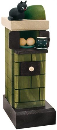 Tiled Stove – Green