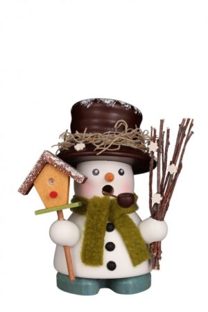 Snowman With Aviary
