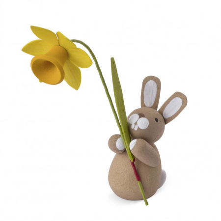 Bunny With Daffodil