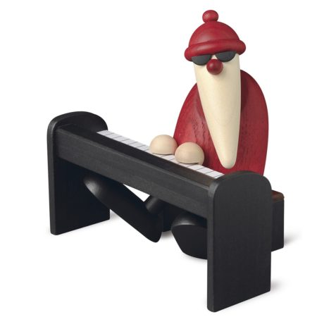 Santa Playing Piano