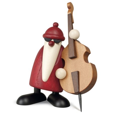 Santa Claus With Kontrabass