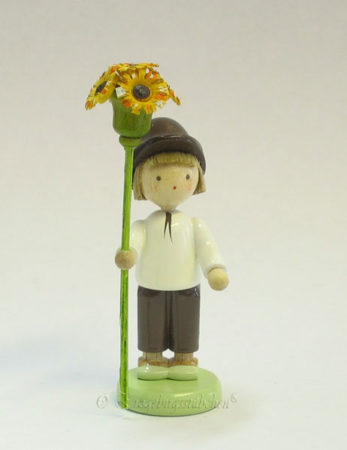 Boy With Flower Scepter