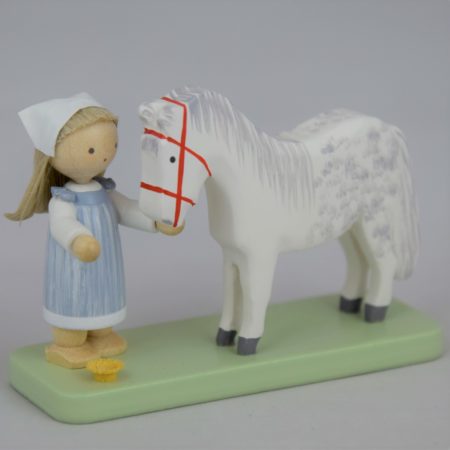 Little Girl With Horse