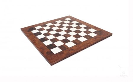 Chess Board – Briar Wood – Hand Inlaid