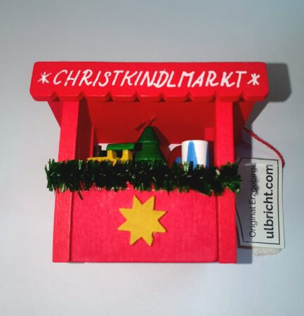Christmas Market With Toys Ornament